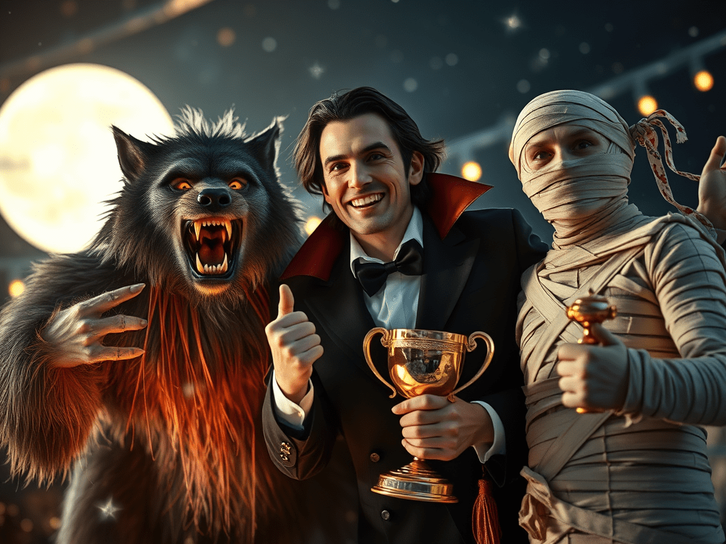 A Werewolf, a Vampire and a Mummy Walk into a Library…